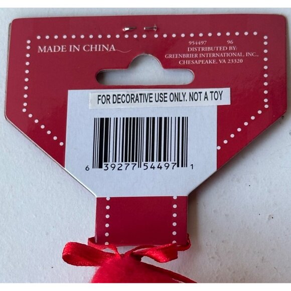 Set of 2 Greenbrier International, Inc. Noel & Believe Christmas Ornaments (NEW) - Picture 11 of 14